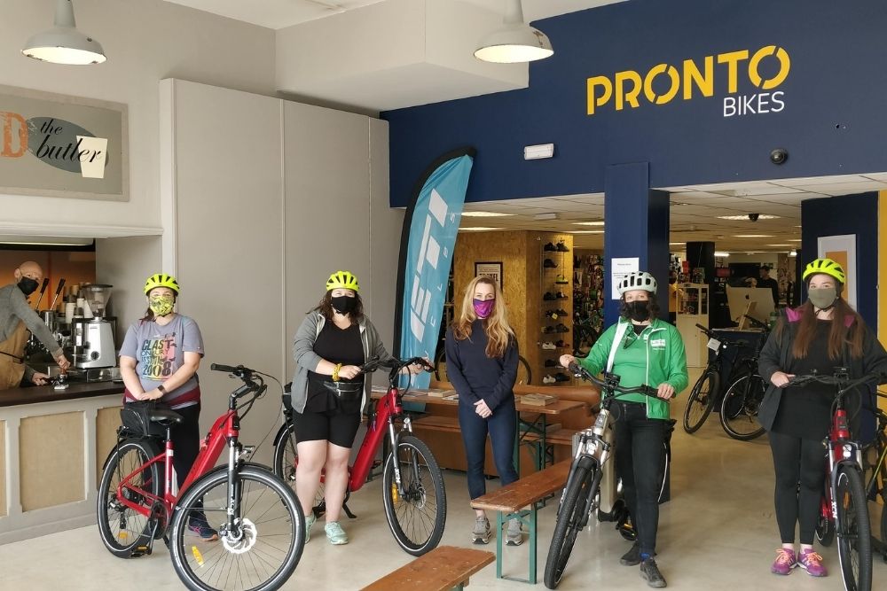 Frome's first Cycle Together group